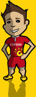 Tim, de mascotte van Cofidis,  Cofidis