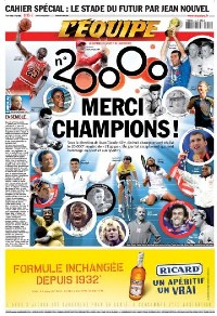 Number 20.000 of L'Equipe
