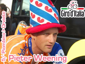Giro d'Italia 2011: een dubbelslag voor Pieter Weening in de 5de etappe