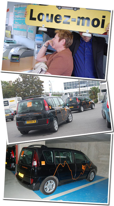 Renault Espace 2012. Espace cars to our offices