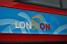 The London logo for the Tour on a shuttle bus (476x)
