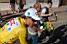 Fabian Cancellara (CSC) wearing the yellow jersey (4) (436x)