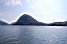 Vue du Lac de Lugano vers Caprino (351x)