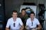 Michael Rogers & Chris Sutton (Team Sky) with Tim (415x)