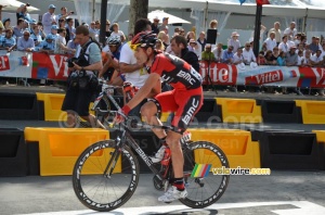 George Hincapie (BMC Racing Team) finishes his 16th Tour de France (537x)