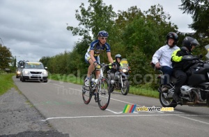 Joost van Leijen (Vacansoleil-DCM Pro Cycling Team) in Mondrepuis (268x)