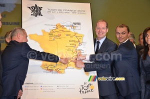 Annonay is on the map of the Tour de France 2012 (551x)