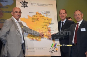 Saint-Paul-Trois-Châteaux is on the map of the Tour de France 2012 (561x)
