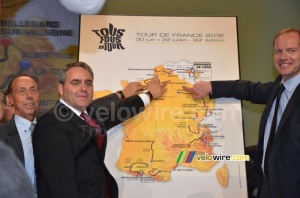 Saint-Quentin est sur la carte du Tour de France 2012 (719x)