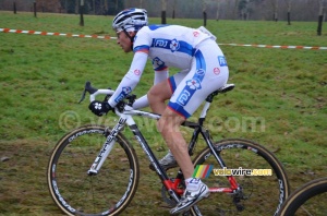 Jérémy Roy (FDJ) tearing at the front of the race (491x)