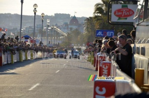 Thomas de Gendt (Vacansoleil) savours his victory from far (245x)