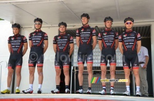 The SCO Dijon-Team Lapierre team (238x)