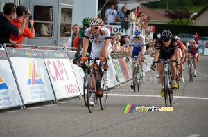 Romain Hardy (Bretagne-Schuller) finishes second (202x)