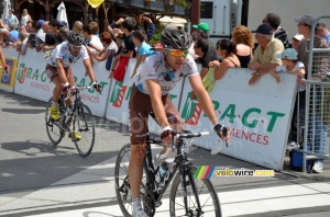 Rinaldo Nocentini (AG2R La Mondiale) at the finish (309x)