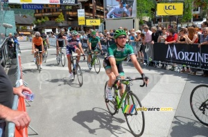 Thomas Voeckler (Europcar) at the finish (204x)