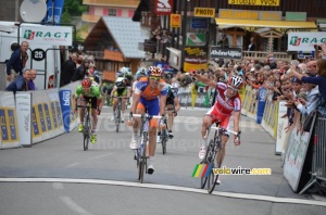 Daniel Moreno (Katusha Team) remporte l'étape (438x)
