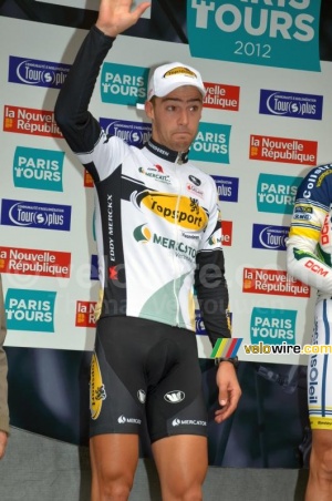 Laurens de Vreese (Topsport Vlaanderen), 2ème de Paris-Tours 2012 (532x)