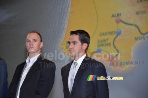 Chris Froome & Alberto Contador (454x)