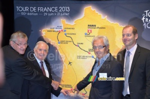Bagnères-de-Bigorre sur la carte du Tour de France 2013 (389x)
