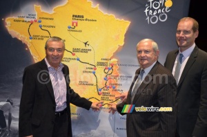 Aix-en-Provence sur la carte du Tour de France 2013 (421x)