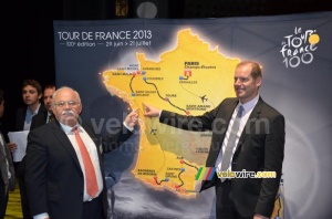 Saint-Gildas-des-Bois on the map of the Tour de France 2013 (566x)