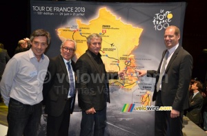 The Alpe d'Huez on the map of the Tour de France 2013 (422x)