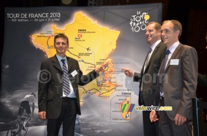 Le Grand Bornand sur la carte du Tour de France 2013 (423x)