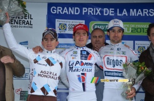 The podium of the Grand Prix La Marseillaise 2013 (541x)