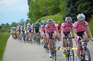 The Charvieu-Chavagneux team in the peloton (201x)
