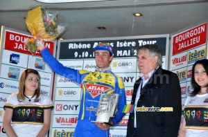 Nicolas Baldo (Atlas Personal-Jakroo) on the podium (218x)