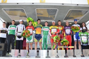 The full podium of the Rhône Alpes Isère Tour 2013 (397x)
