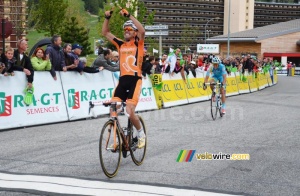 Samuel Sanchez (Euskaltel-Euskadi) wins the stage (2) (379x)