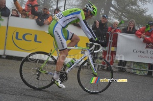 Alessandro de Marchi (Cannondale) exhausted after the finish (274x)
