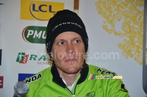 Alessandro de Marchi (Cannondale) at the press conference (445x)