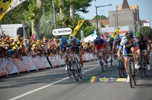 Matteo Trentin (OPQS) on his way to victory (290x)