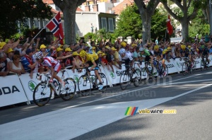 Groupe Chris Froome, Nairo Quintana, Mollema, Contador (265x)