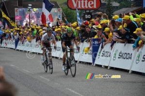 Alejandro Valverde (Movistar) & John Gadret (AG2R La Mondiale) (284x)
