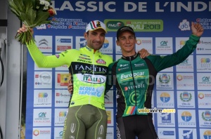 Two sprinters generations: Chicchi and Coquard (424x)