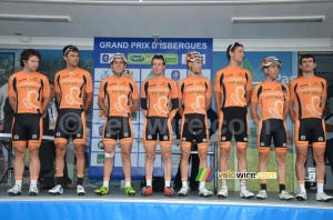The Euskaltel-Euskadi team (406x)