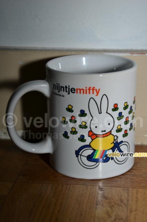 Miffy on her bike, the mascotte of the Grand Départ of the Tour de France 2015 (2) (885x)