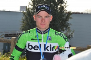 Moreno Hofland (Belkin), vainqueur de l'étape (370x)