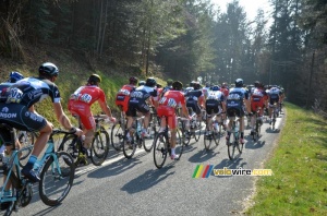 The peloton at the foot of the col du Champ Juin (3) (334x)