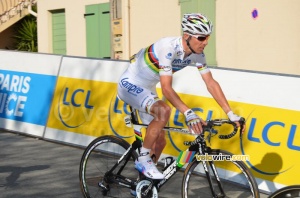 Rui Costa (Lampre-Merida), after the finish (394x)