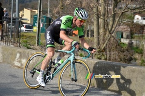 The breakaway which temporarily fell apart: Moreno Hofland (400x)