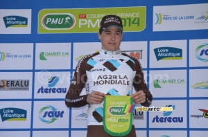 Alexis Gougeard (AG2R La Mondiale), new leader Coupe de France PMU (2) (396x)