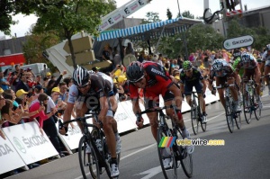 Le sprint pour la 2eme place : Fabian Cancellara (2) (412x)