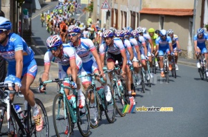 L'equipe Androni Giocattoli-Venezuela a Saint-Chartier (552x)