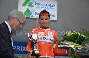 Jimmy Turgis (Roubaix-Lille Metropole), vainqueur du classement par points (11809x)