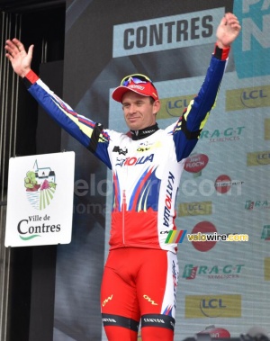 Alexander Kristoff (Team Katusha) sur le podium (424x)