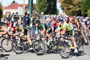 Jimmy Engoulvent (Europcar) in the peloton (335x)